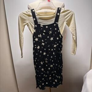 Wonder Nation Two Piece Dress Set Size M (7/8)